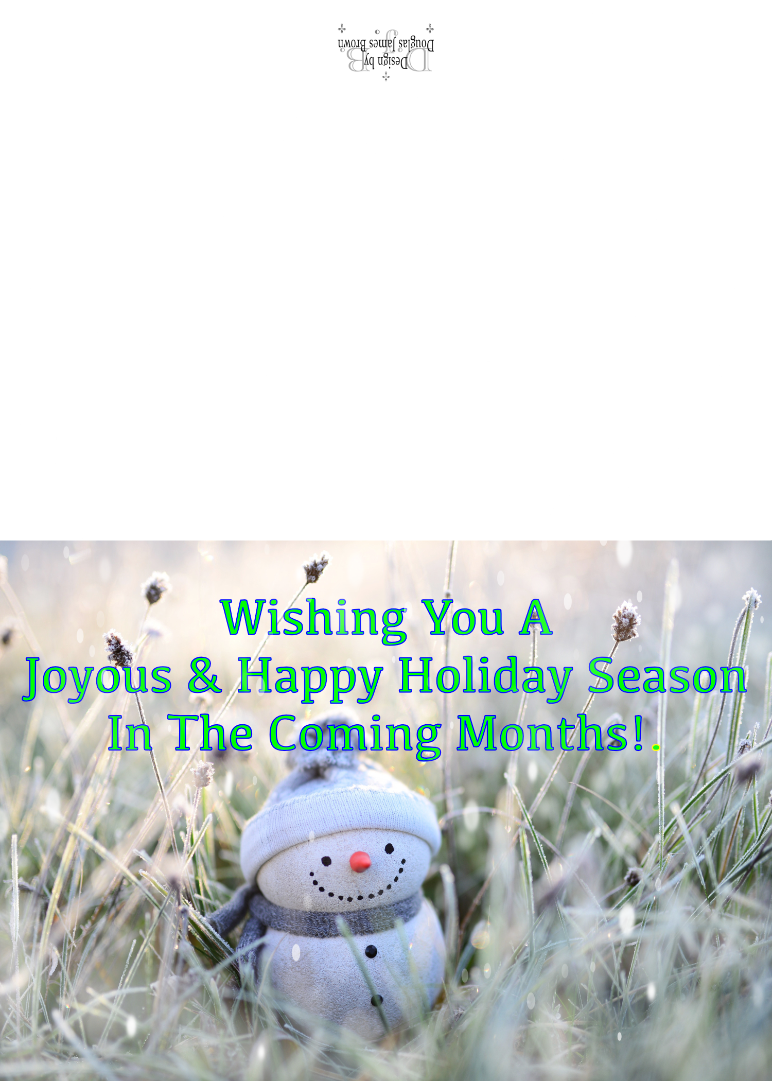 Season Greetings to Family & Loved Ones