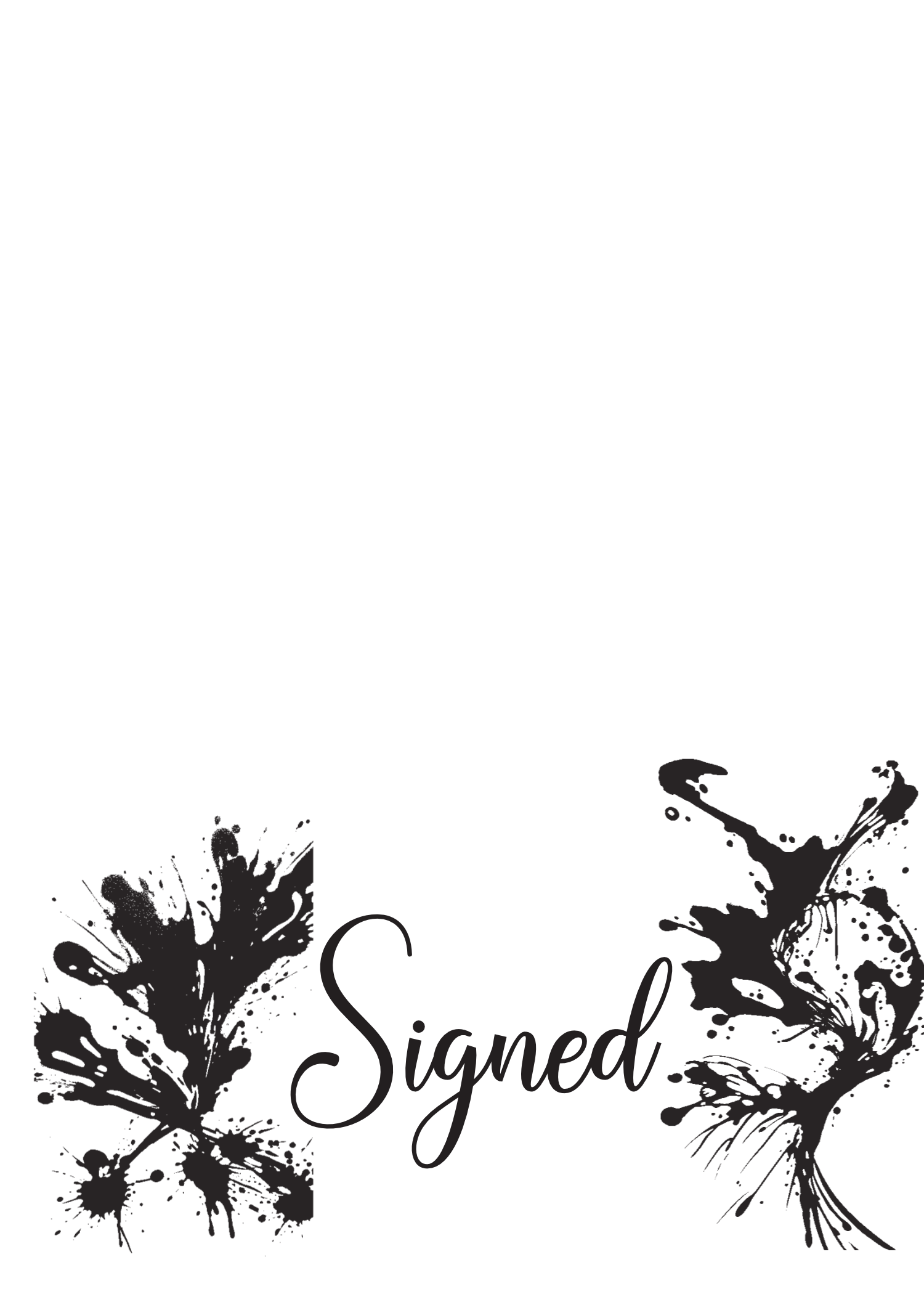 Signed - And Sealed!