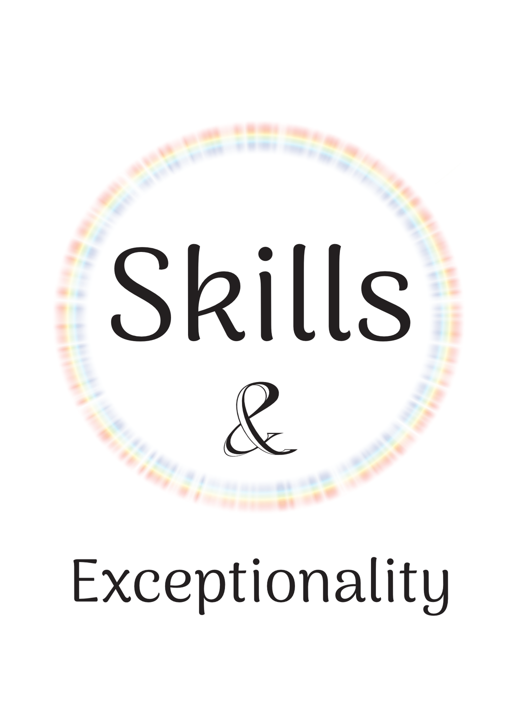 Colourful - Skills & Exceptionality