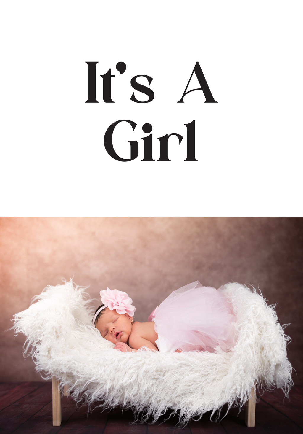 Pop Your Bubble - Its A Girl!