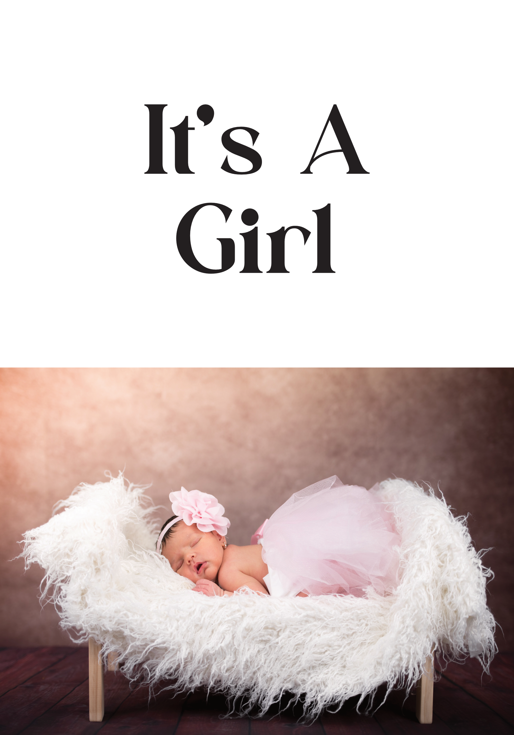 Pop Your Bubble - Its A Girl!
