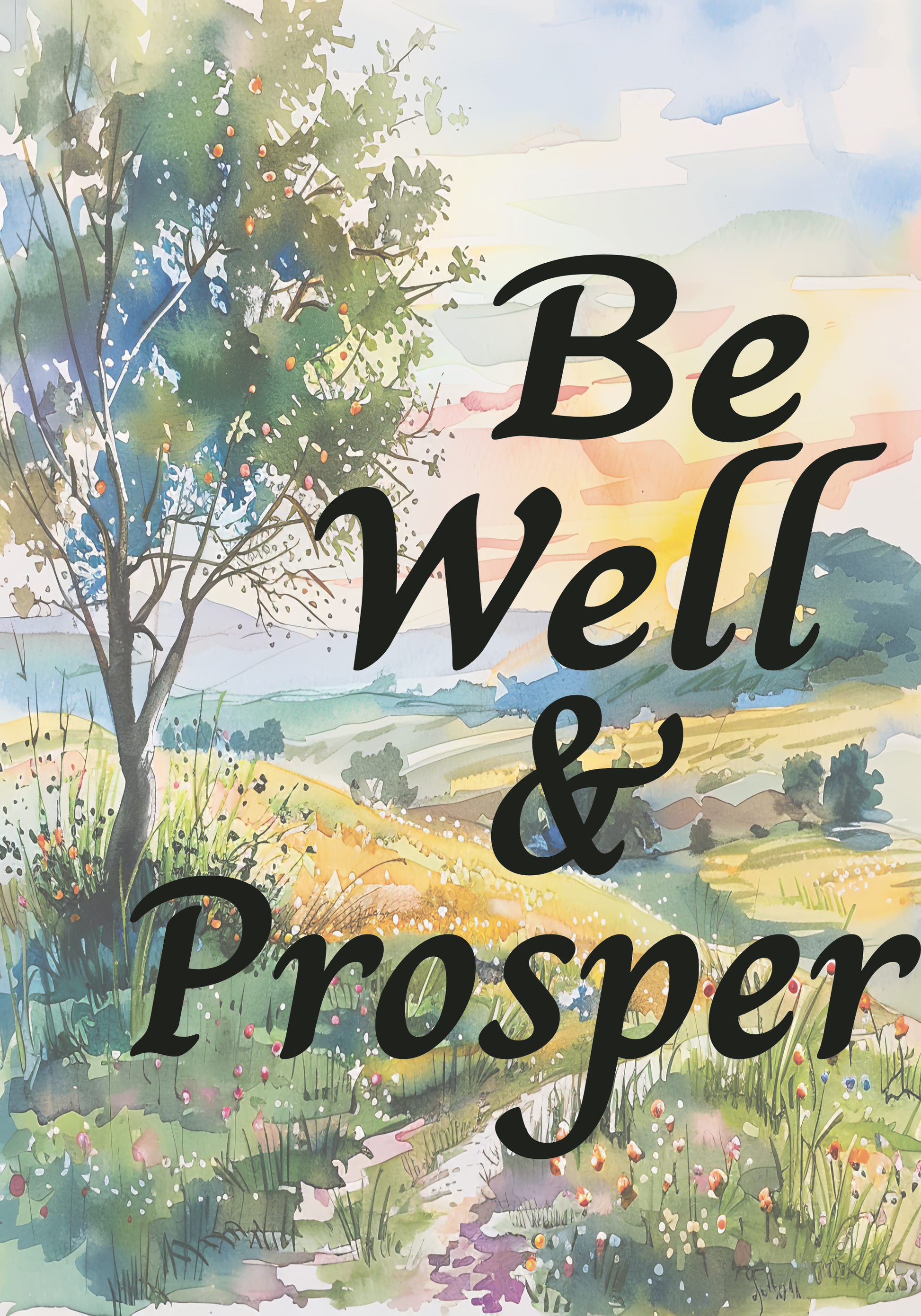 Seasons Greetings - Be Well And Prosper