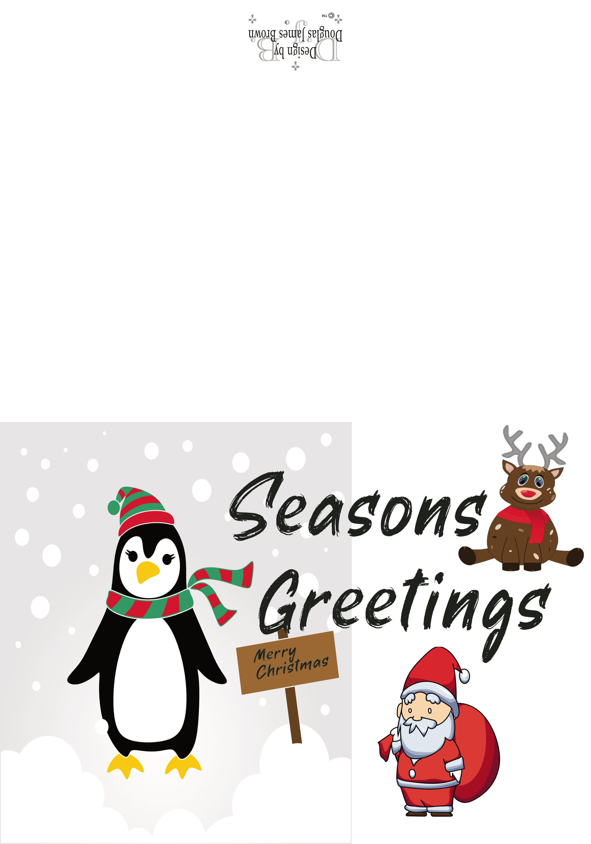 Seasons Greetings - Merry Ho Ho
