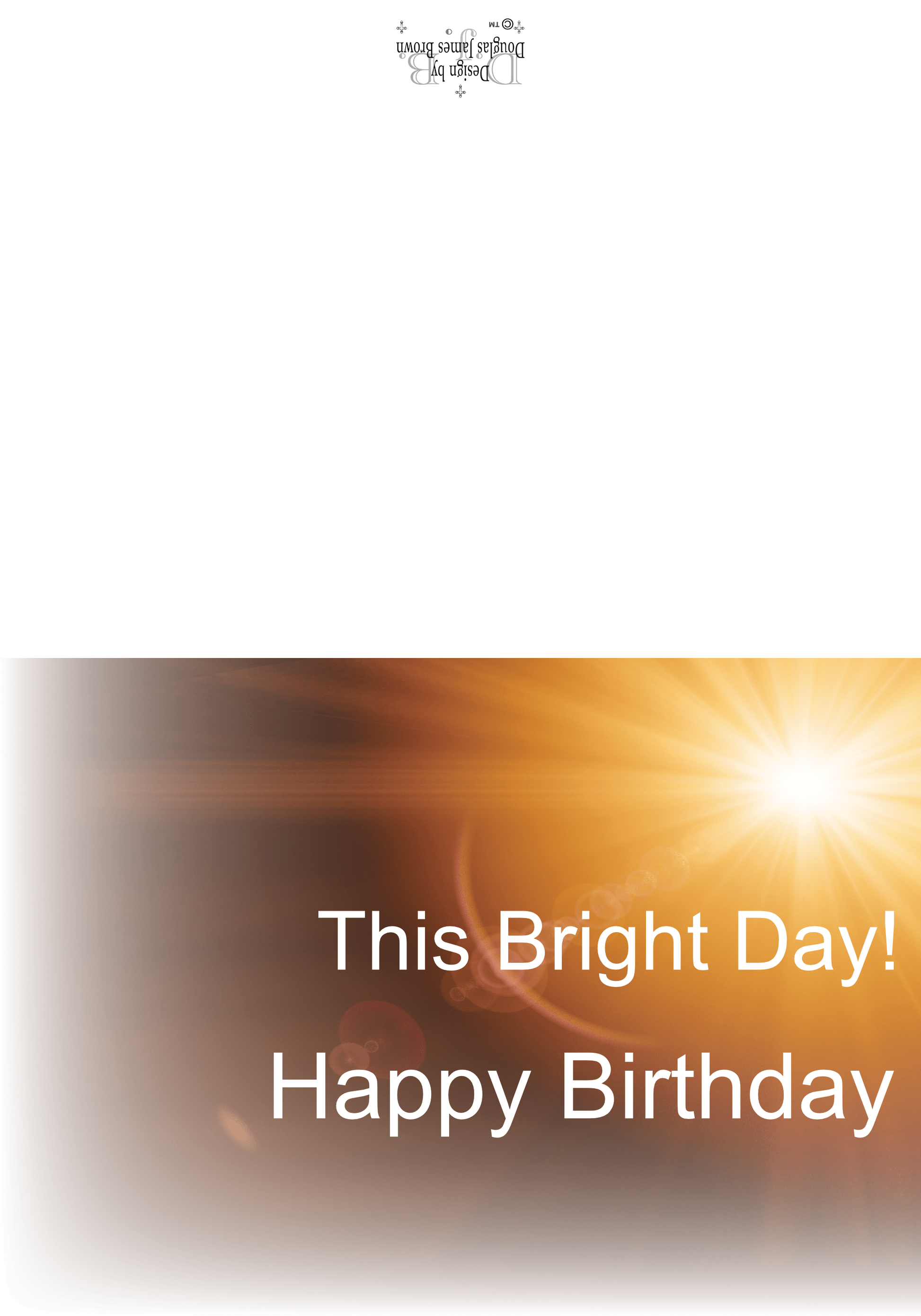 This Bright Day - Happy Birthday!