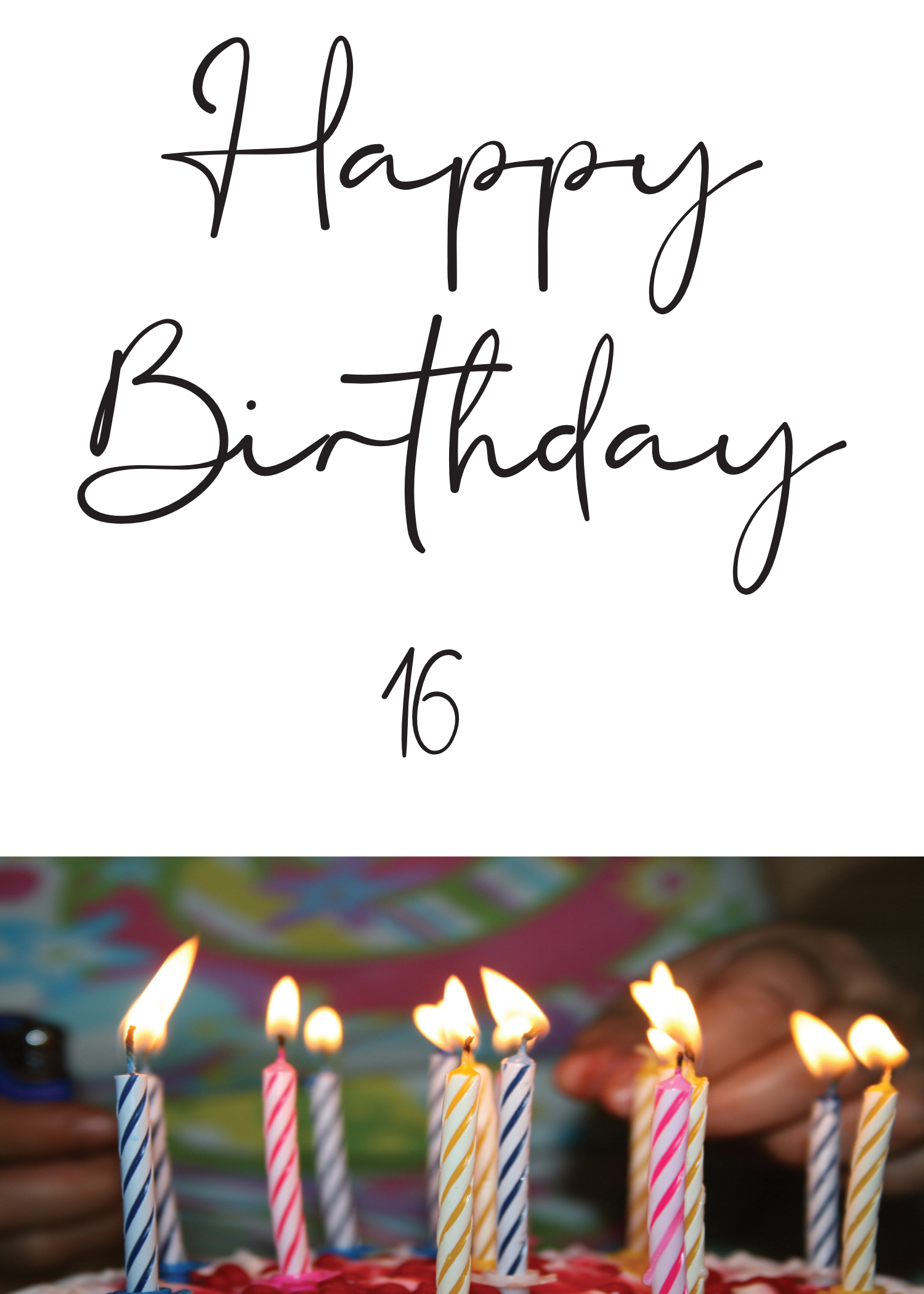 XVI Teen - Happy Birthday!