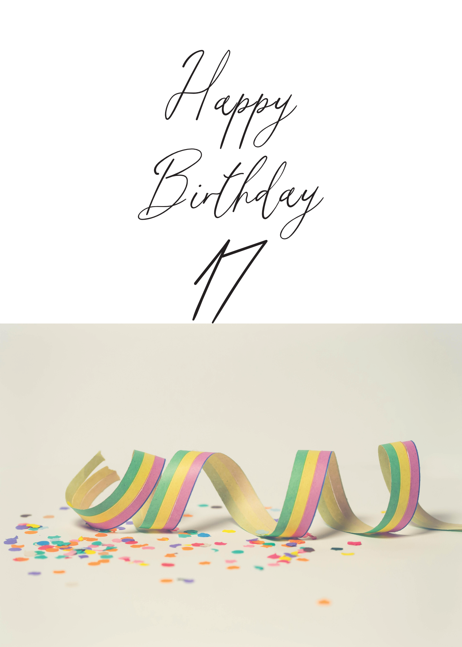 XVII Teen - Happy Birthday