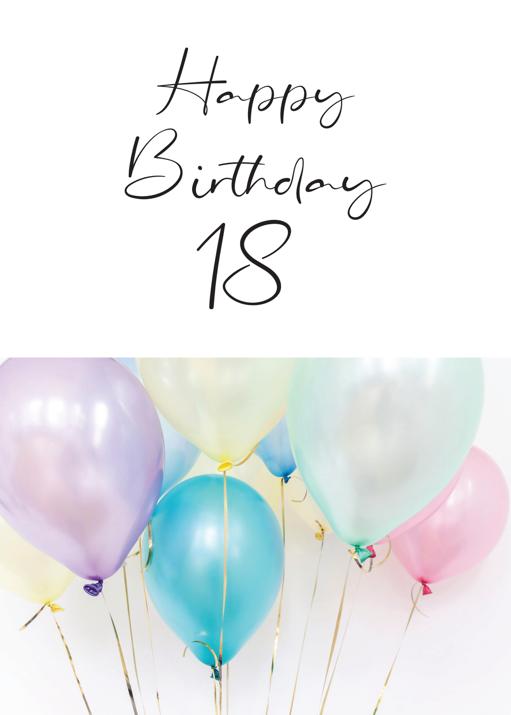 XVIII Teen - Happy Birthday