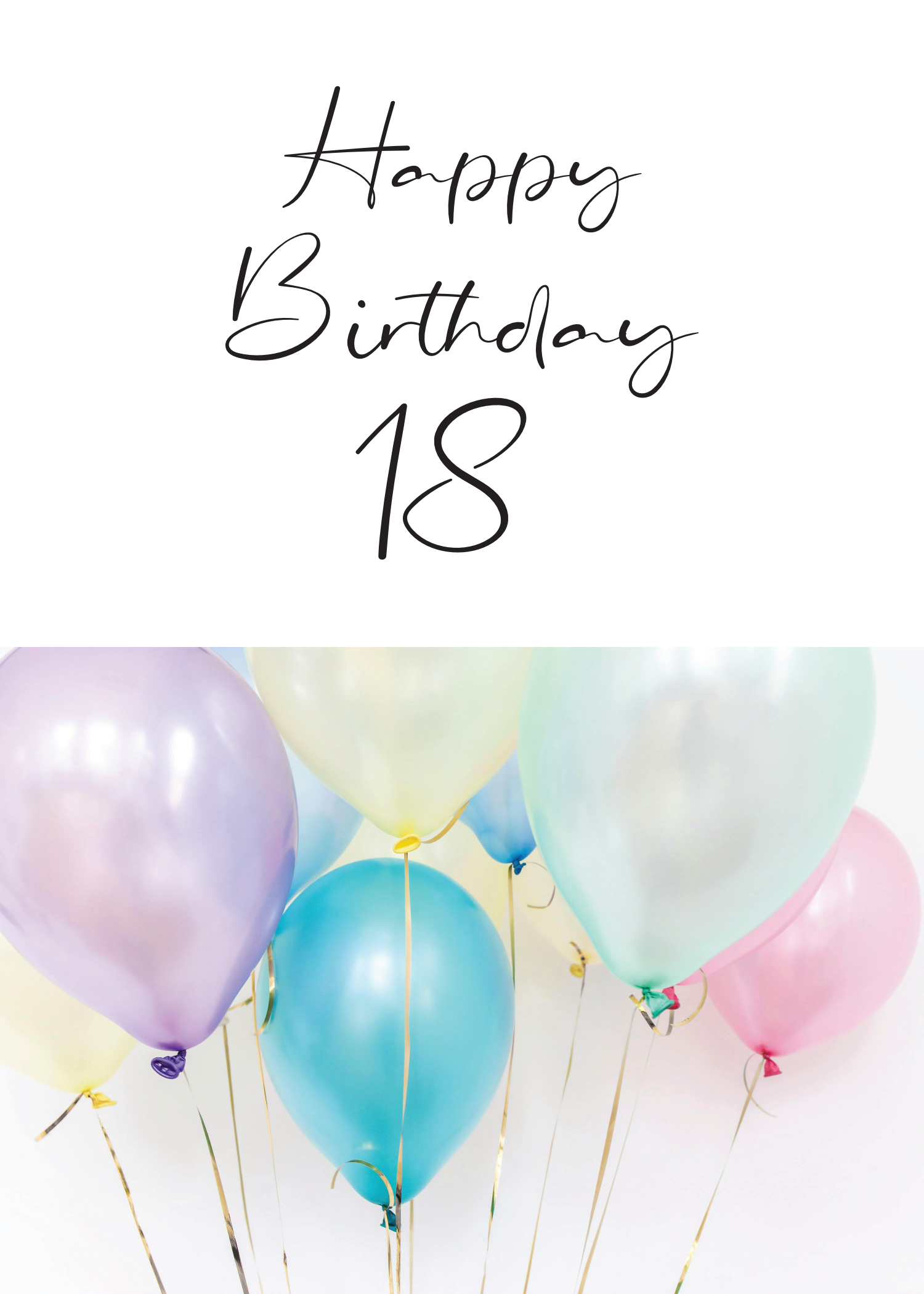 XVIII Teen - Happy Birthday